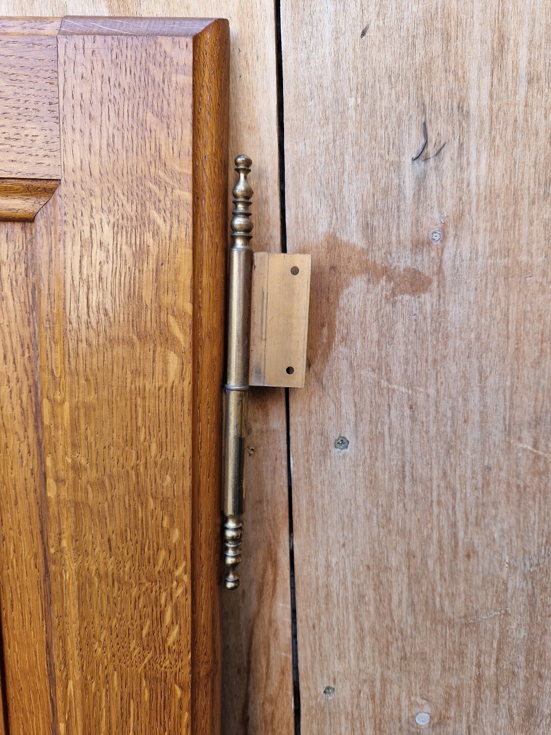 Paire de portes en chene