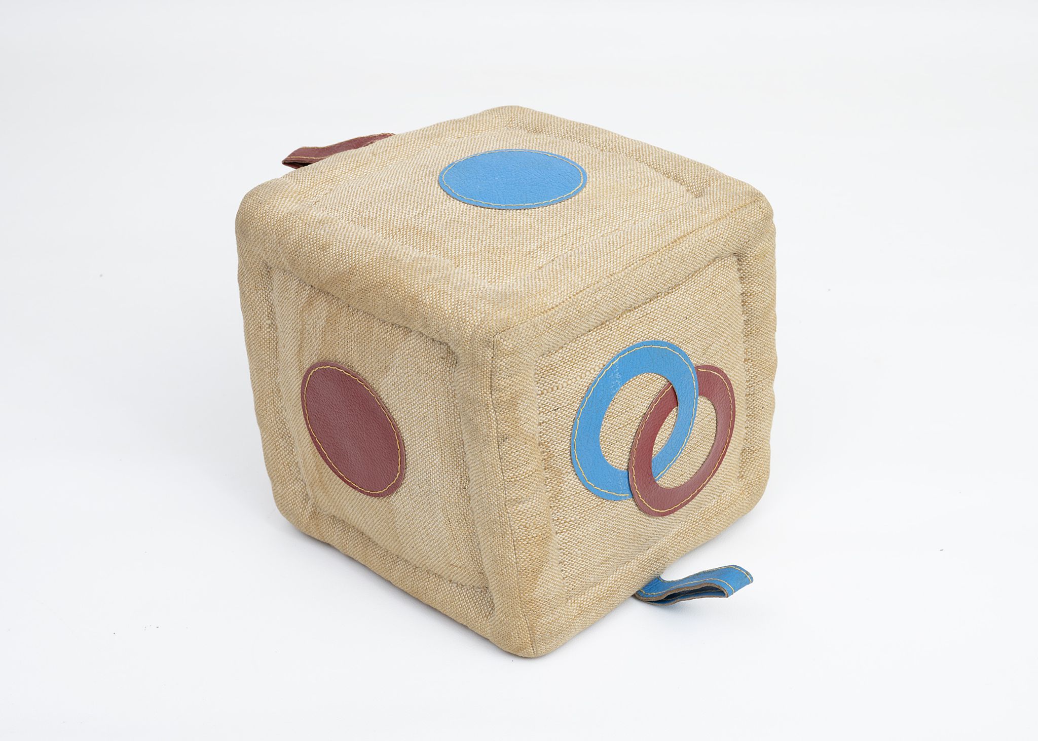 Vintage cube therapeutic toy by Renate Müller for H. Josef Leven, Sonneberg, 1960s