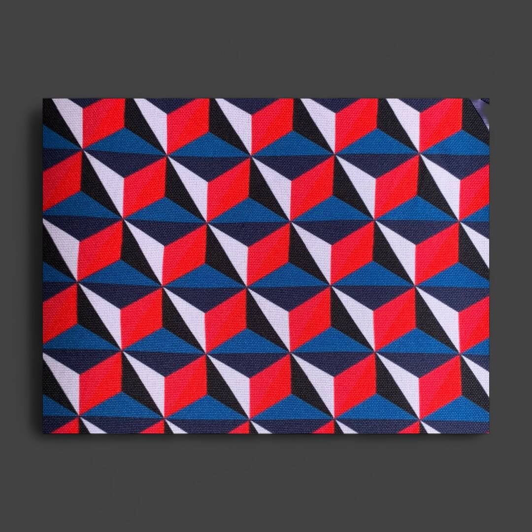 Pair of vintage 1950s compass foot bedside tables