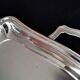 Stainless steel serving tray 38 x 45.5 cm