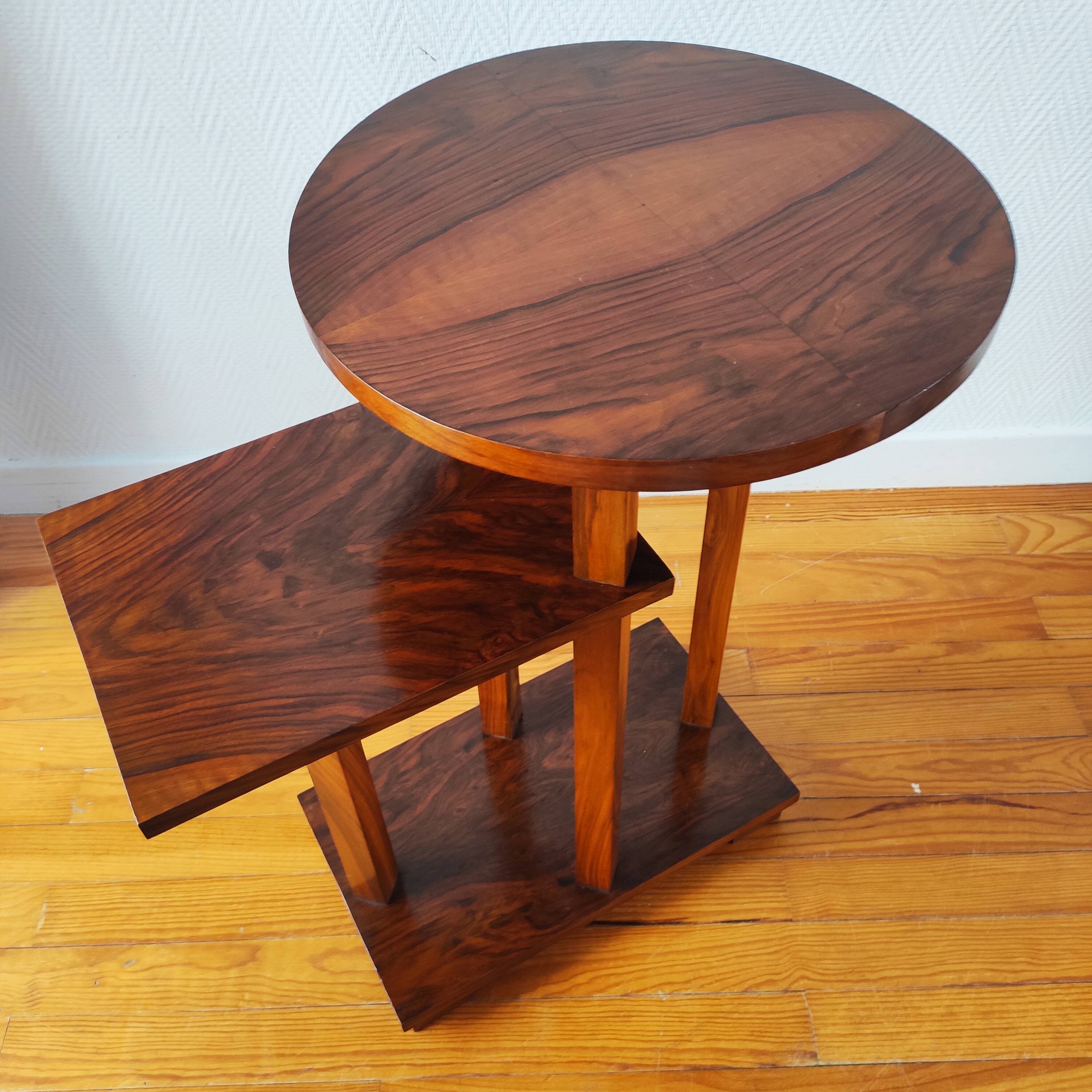 Wooden console table – Art Deco style