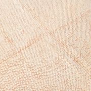 4x7 Salmon Beige Handmade Turkish Vintage Rug