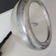 Chandelier rises and falls transparent plastic and chrome vintage 1970 space age