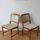 Chairs, 2 pcs, teak, Bertil Fridhagen, Bodafors, 70s .