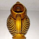 Vintage zoomorphic table pitcher sarreguemines