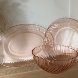Set of 3 vintage Arcoroc dishes