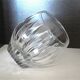 Cut crystal cup vase