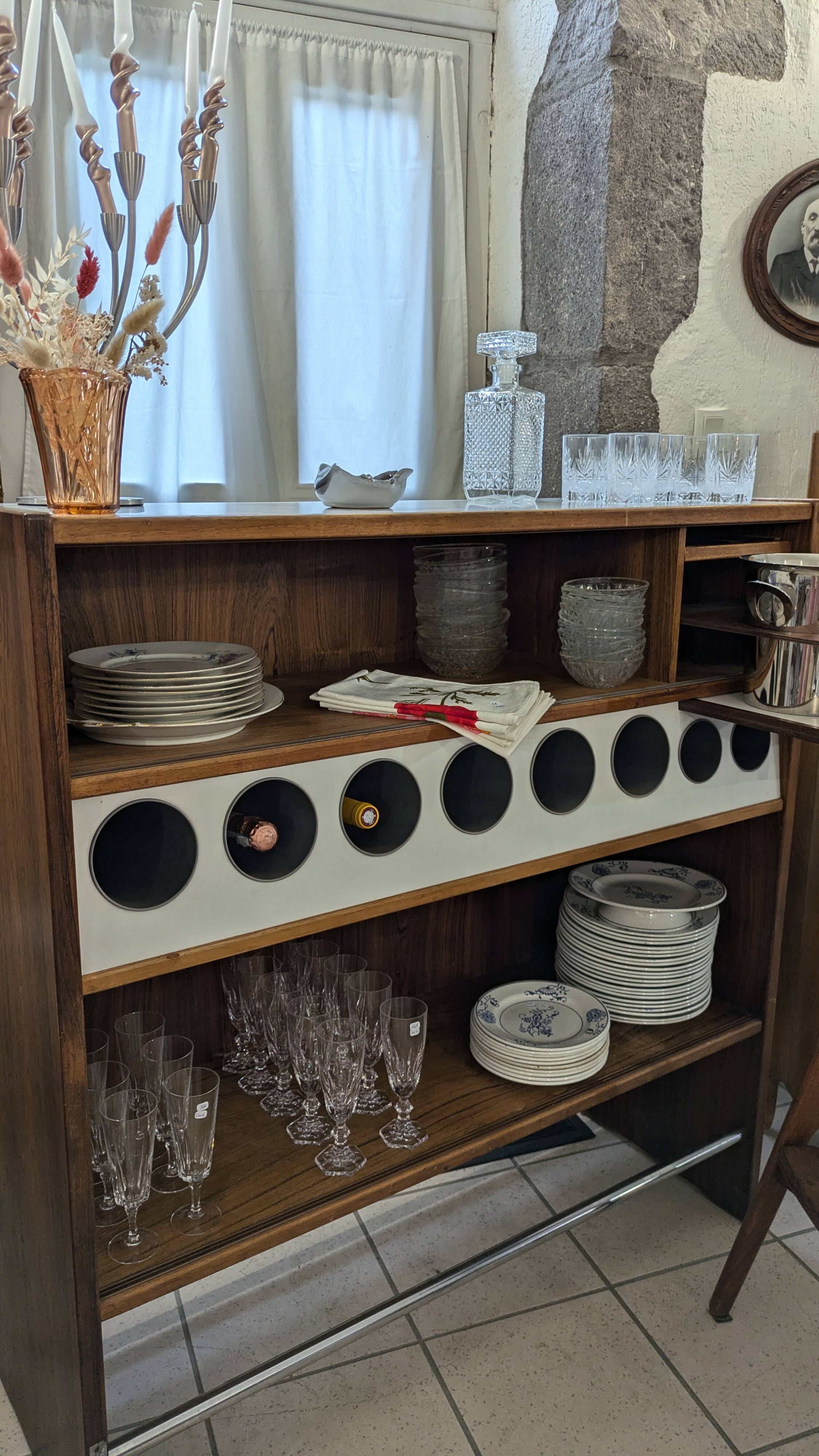 Scandinavian Teak Bar by Poul Heltborg Publisher Heltborg Møbler 1960