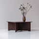 Rosewood square coffee table from Denmark, designed in the 1960s.
