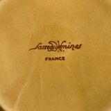 6 old plates in Sarreguemines slip