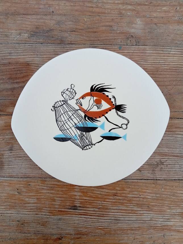6 fish plates Salins