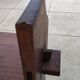 Antique wooden wall shelf