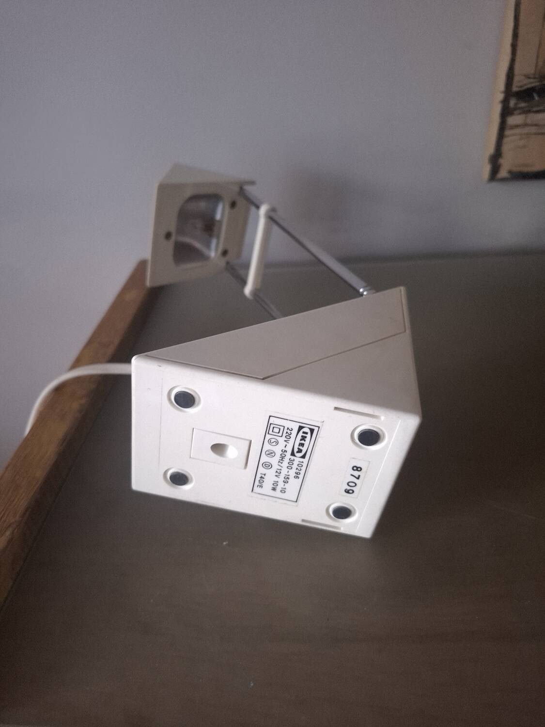 Vintage 80's Ikea telescopic lamp