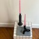 Candlestick candlestick design retro black