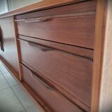 Scandinavian teak row