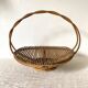 Vintage wicker basket