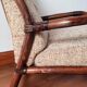 Fauteuil en rotin vintage
