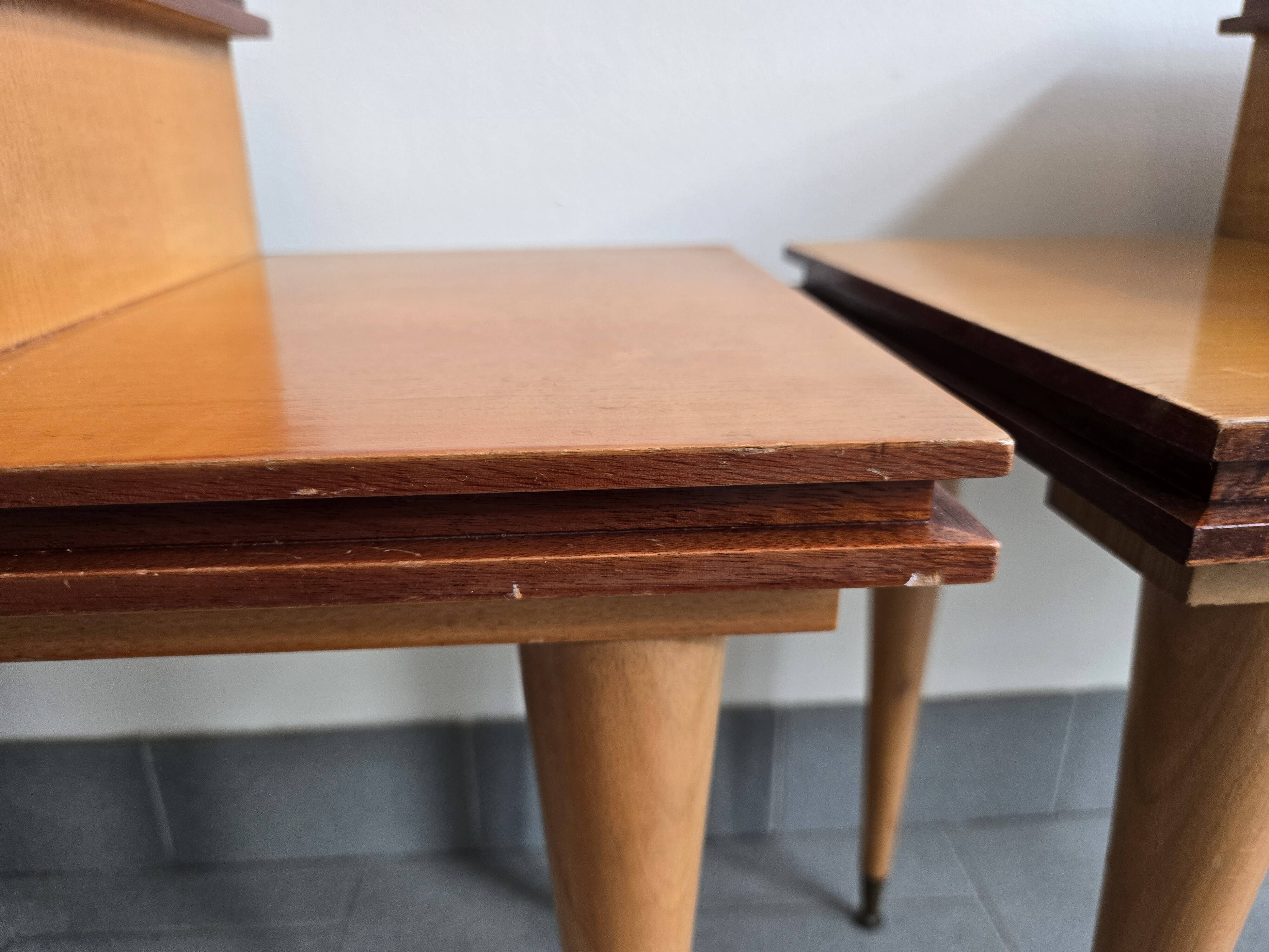 Paire de chevets asymétiques, 1960