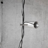 Chrome 70s design lamppost