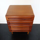 Danish teak chest of drawers 60s