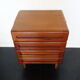Danish teak chest of drawers 60s