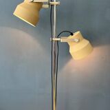 Lampadaire beige Dijkstra de style Space Age du milieu du siècle