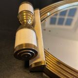 art deco mirrored tray