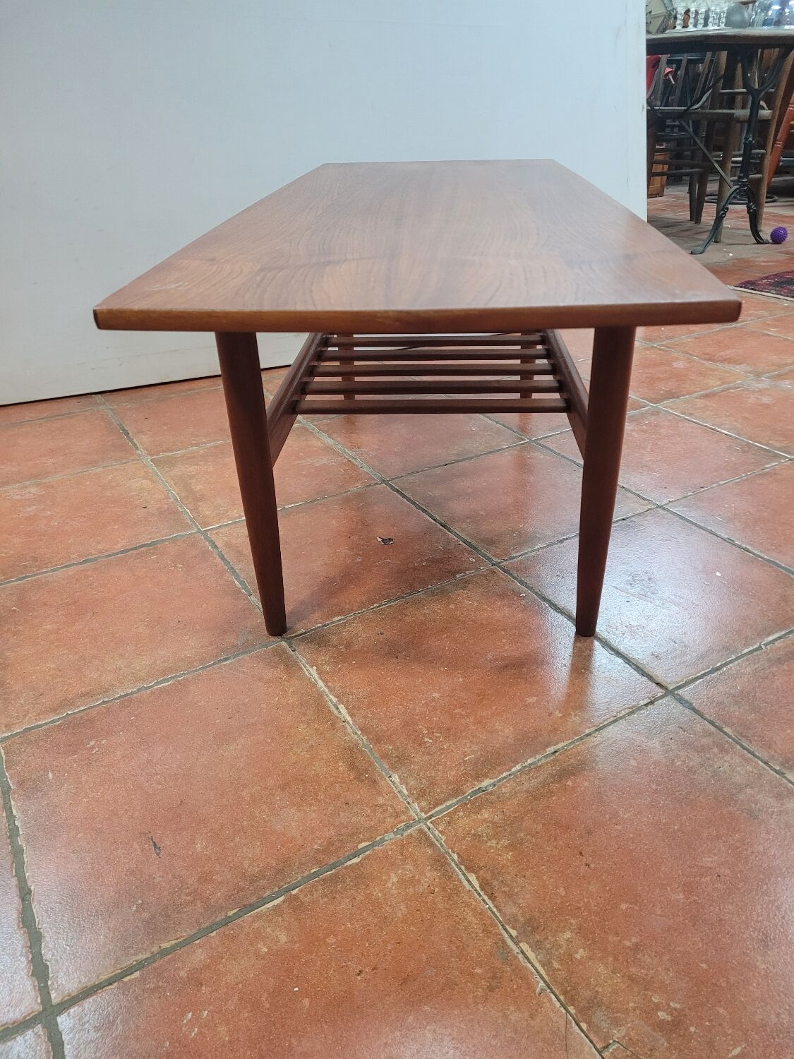 Scandinavian teak coffee table Grete Jalk from the 60s