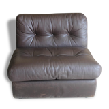 "Pair Bellini leather chairs"