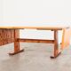 Scandinavian Drop-leaf Pine Shaker Dining Table 1960s