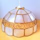 Suspension nacre et laiton 1960