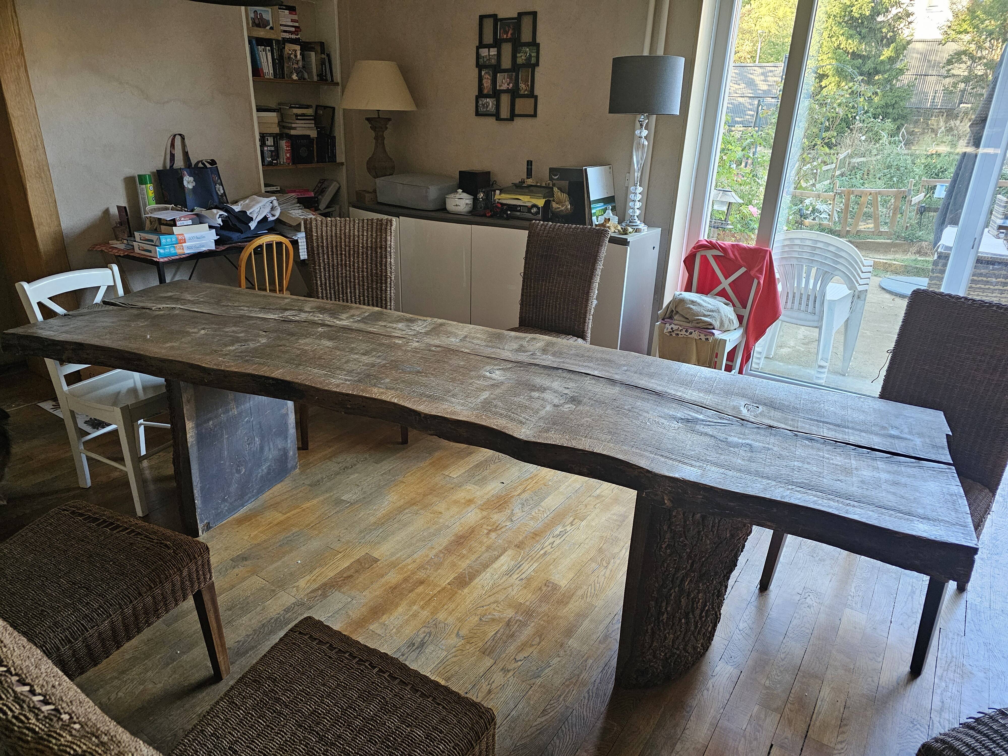 Table en chêne