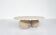 Contemporary Round Travertine Coffee Table, Italy