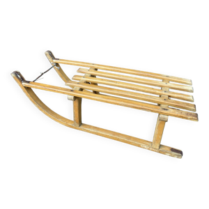 Traineau de luge ancienne - 1960