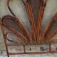 Pair of headboard 1 place in rattan and cannage