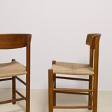 Set of 6 Oak dining chairs 'j39' by Borge Mogensen, 1960s