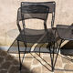 2 Italian chairs Full Metal - 1980
