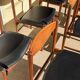 Lot de 6 chaises Gplan danish design Kofod Larsen