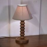 Brutalist lamp in the style of Charles Dudouyt, 1950s