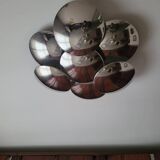 Reggiani Lights Vintage En Métal Miroir  year  1970