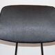 Chaise vinyle tubulure métal 1960
