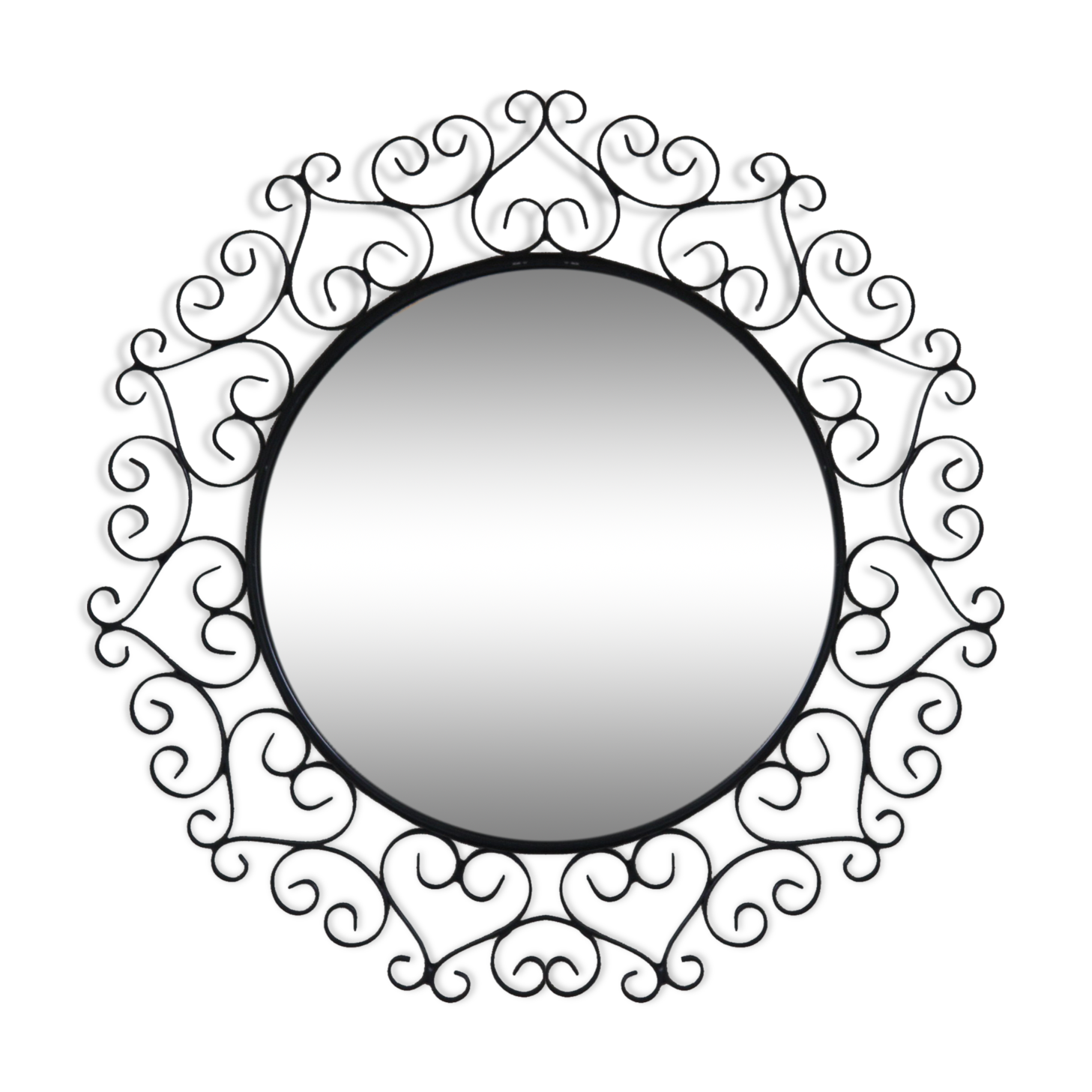 Miroir soleil rond Chaty Valauris - Ø47