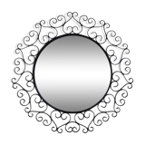 Chaty Valauris round sun mirror - Ø47