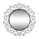 Chaty Valauris round sun mirror - Ø47
