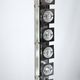 Mid-Century Chrome and Glass Floor Lamp attributed to Sciolari, Italy 1970s