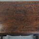 Signed Antique English Oak Joint Stool / Stool from the 17th Century