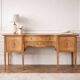 English-made enfilade in Louis XVI style with light wood veneers.