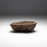 Primitive Wabi Sabi Bowl, France, 19th Century