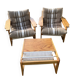 Chairs and Table Diana in Pine Wood by Karin Mobring for Ikea, 1
