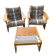 Chairs and Table Diana in Pine Wood by Karin Mobring for Ikea, 1